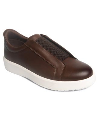 Men's Bond St Hands-Free Tech Padded Footbed Leather Sneakers