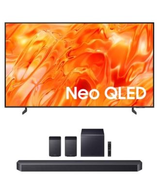 QN85QN70HA 85" NeoQLED TV with HW-Q990F Soundbar and Sub (2026)
