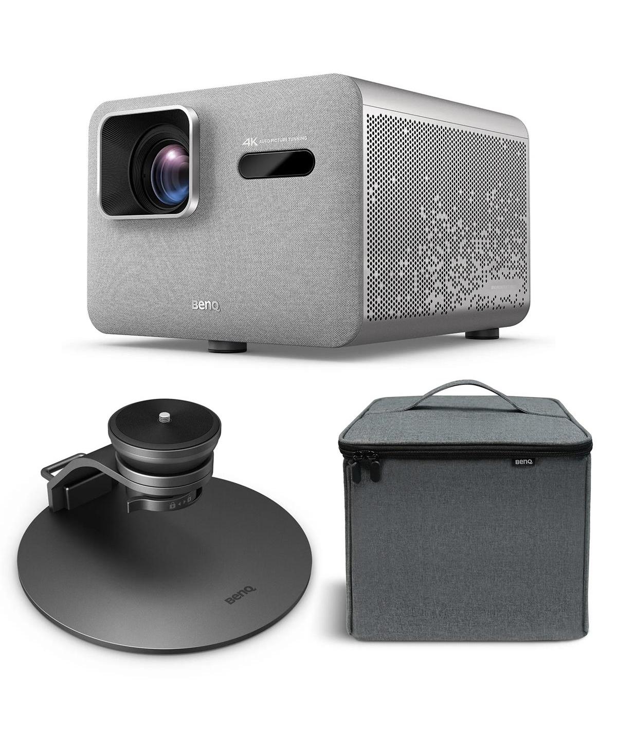 BenQ TK705i 4K Hdr Led Dlp Home Theater Projector, wih Stand and Carry Bag - Silver