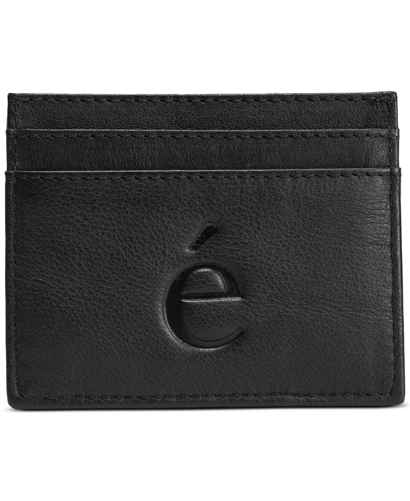 Женский кошелёк Ecotorie Denton Hand-Woven Leather Card Holder, цвет: Чёрный — фото 2