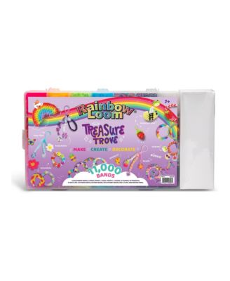 Treasure Trove 11,000 Loom Bands Craft Kit with Carry Case
