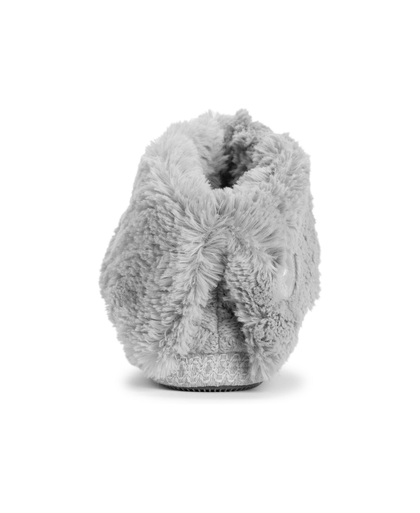 Женские тапочки MUK LUKS Melinda Cuff Boot Faux-Fur, цвет: Серый — фото 11
