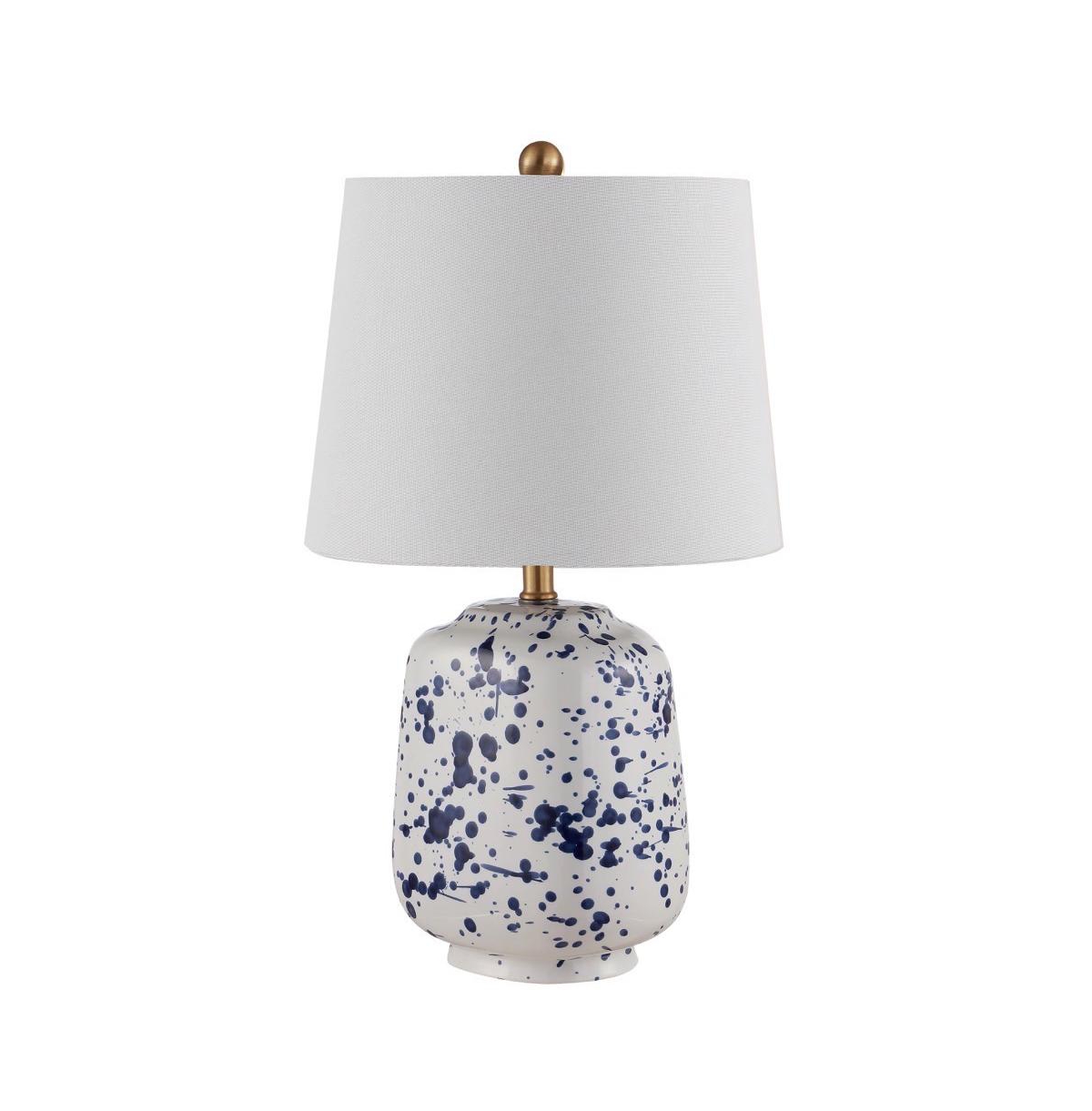 Safavieh Greyon 23" Table Lamp - Navy blue