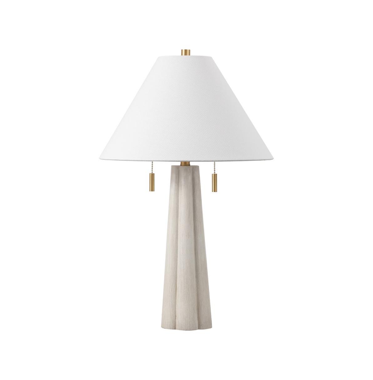 Safavieh Irena 26" Table Lamp - White washed/gold