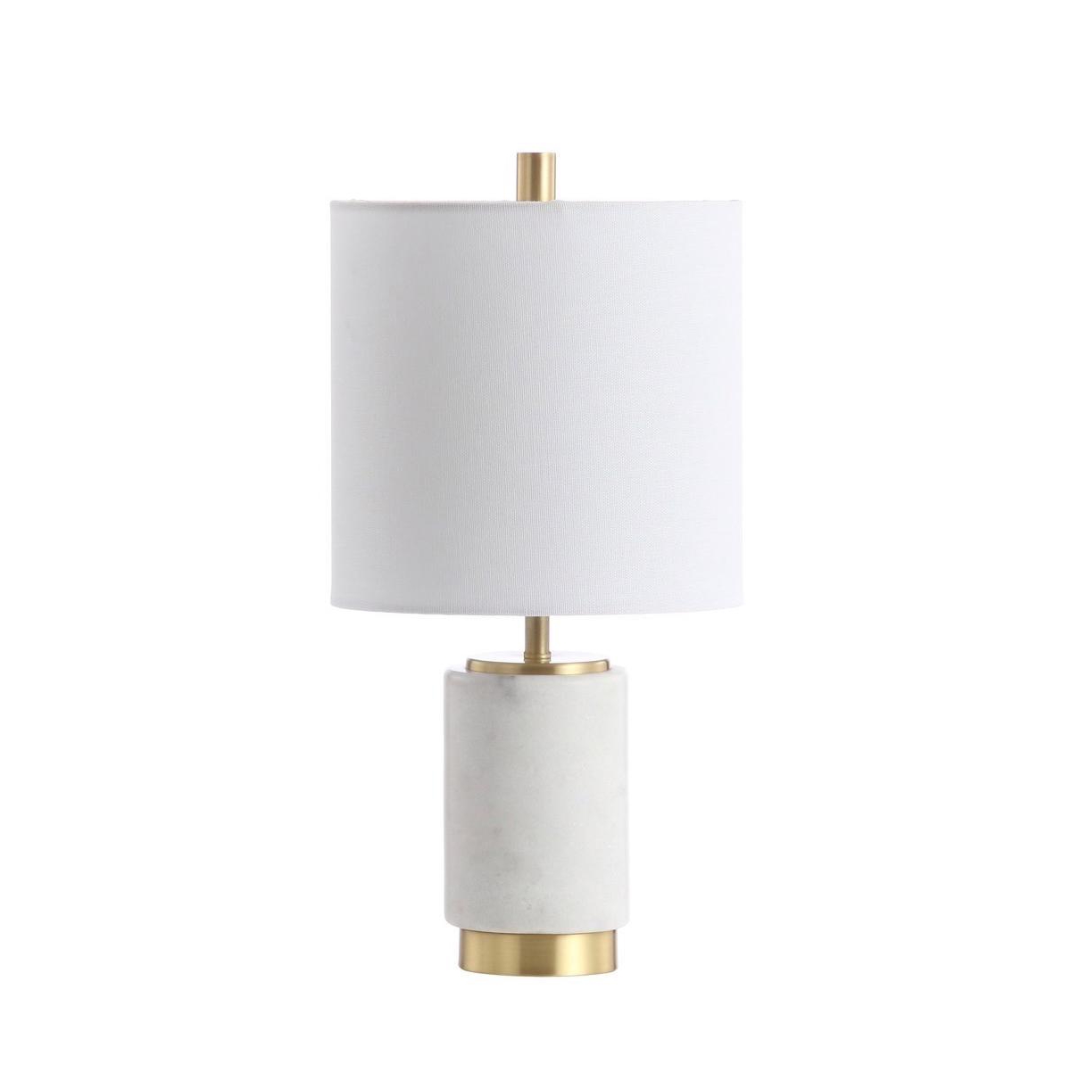 Safavieh Davion Table Lamp - White/brass