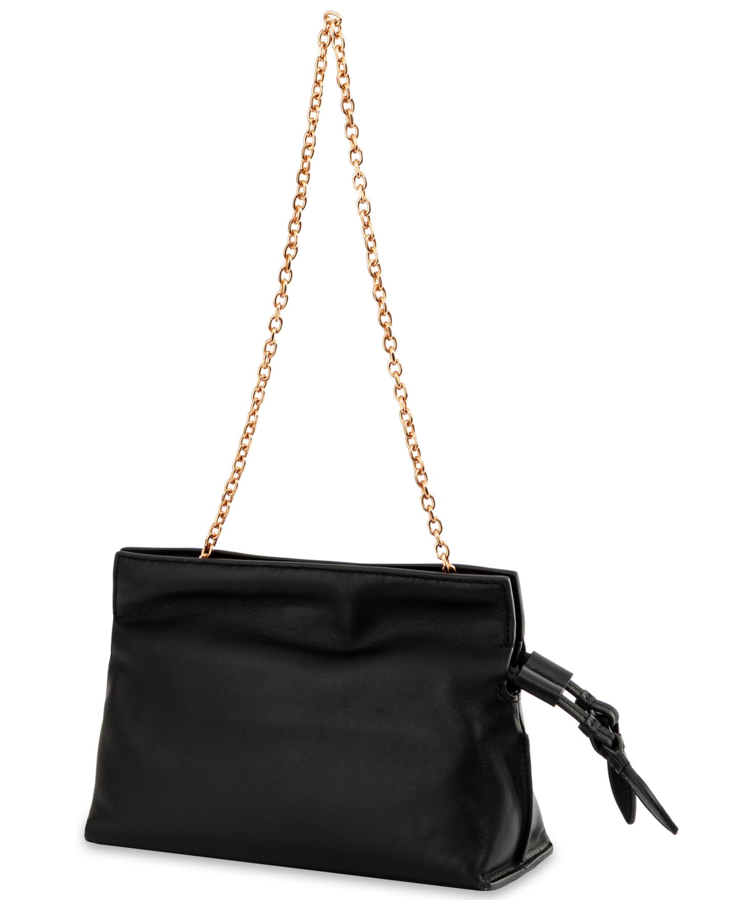 Женская сумка Sam Edelman Poppy Mini Drawstring Tote Handbag, цвет: Чёрный — фото 6