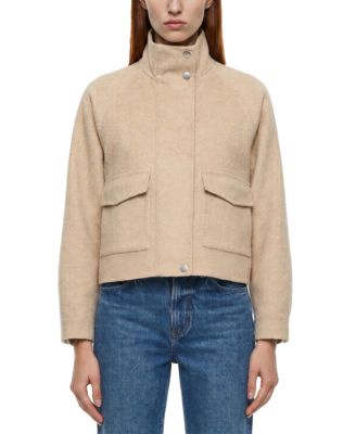 Women's Eden Funnel Neck Wool-Blend Jacket