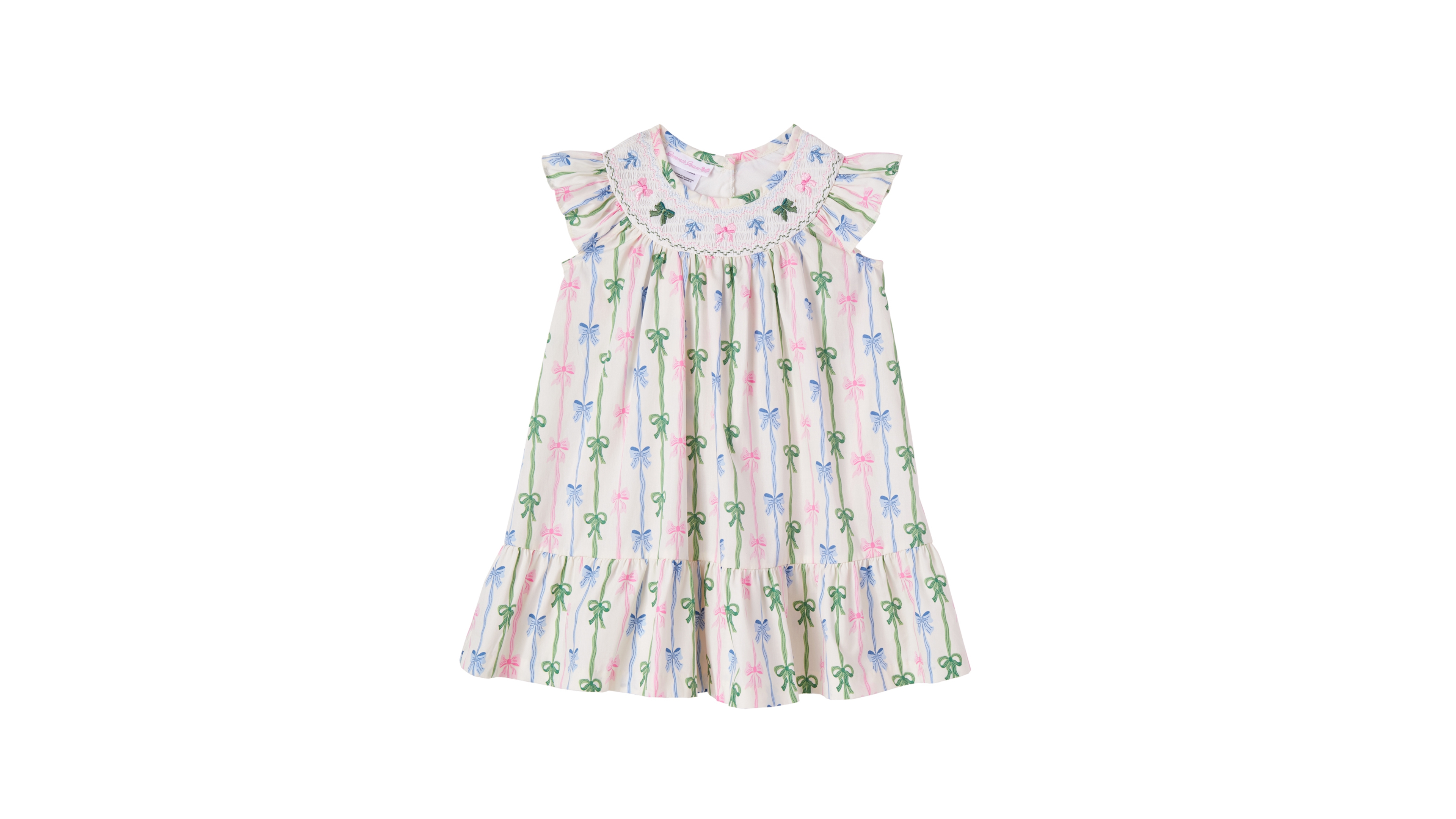 Bonnie Jean Girls' 2T-6X Short-Sleeve Dress
