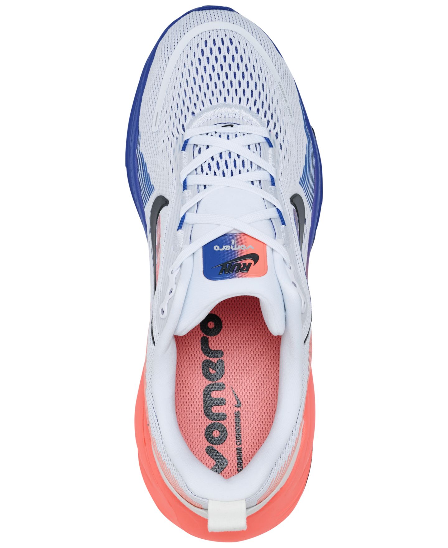 Детские кроссовки Nike Vomero 18 Cushioned Running, цвет: Белый / Чёрный — фото 5