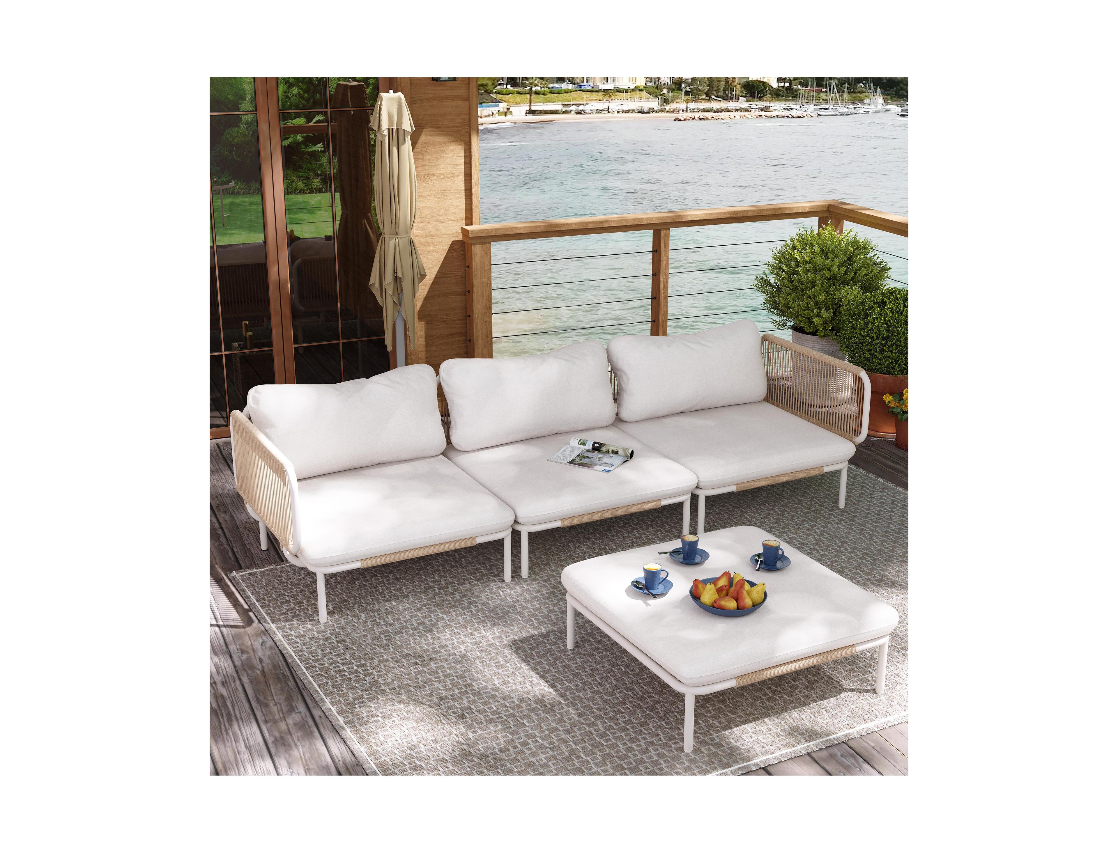 Pellebant Outdoor Patio Cushion Sectional Sofa Set Furniture Diy Free Combination