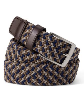 Men's Elastic Braid Belt