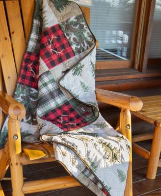 Cedar Lodge Reversible Throw, 50" x 60"