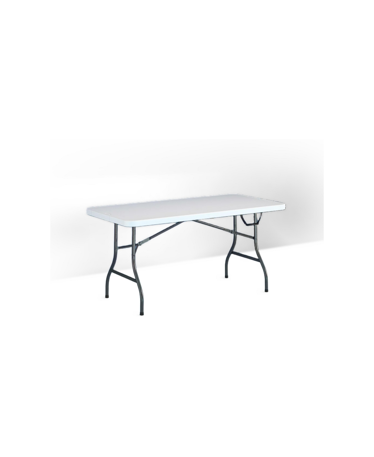 Sevorley 6 Foot Premium Folding Table, Speckle (Shipment from, Weather Resistant: Moisture proof top ensures