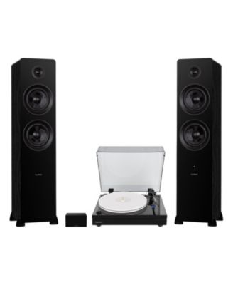 RT87 Dual-Plinth Turntable with Ai81 Powered Speakers and PA10 Phono Preamp