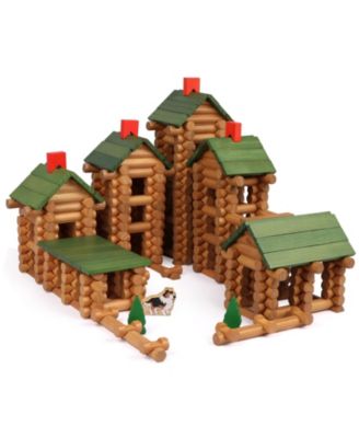Wooden Logs 530-Piece Building Set, Ages 3+