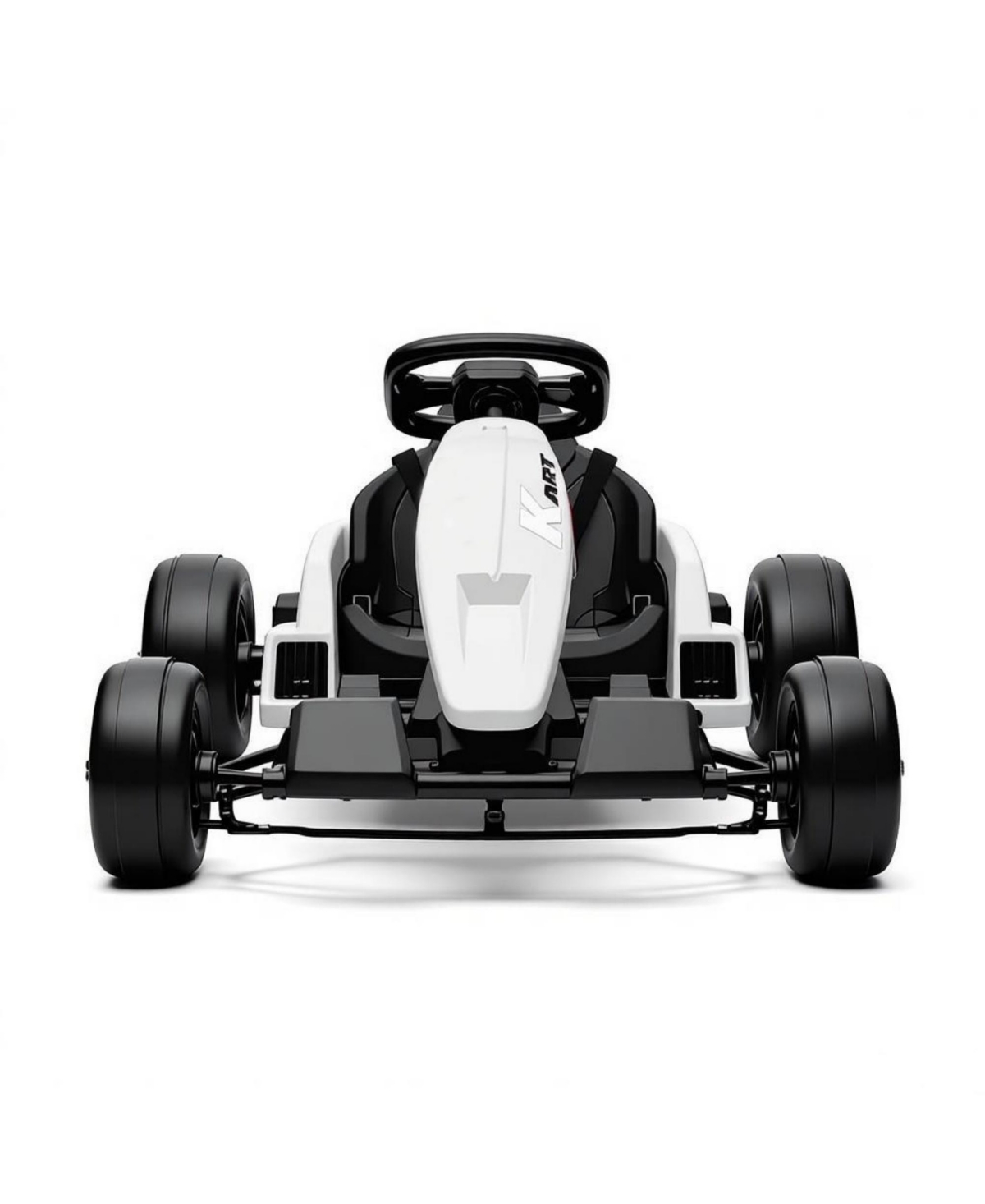 Sevorley 24V 9Ah Dual-Motor Kids Electric Go Kart with Adjustable Seat & 5-Point Safety Belt, 110 lb Capacity, Ages 6-12