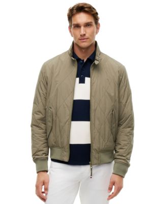Men's Packable Quilted Harrington Jacket