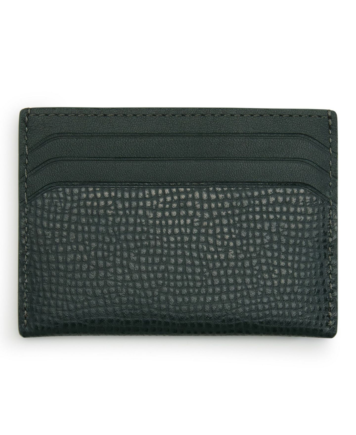 Мужской кошелёк TUMI Nassau 6 CC Slim Card Case, цвет: Глубокий сосновый — фото 2