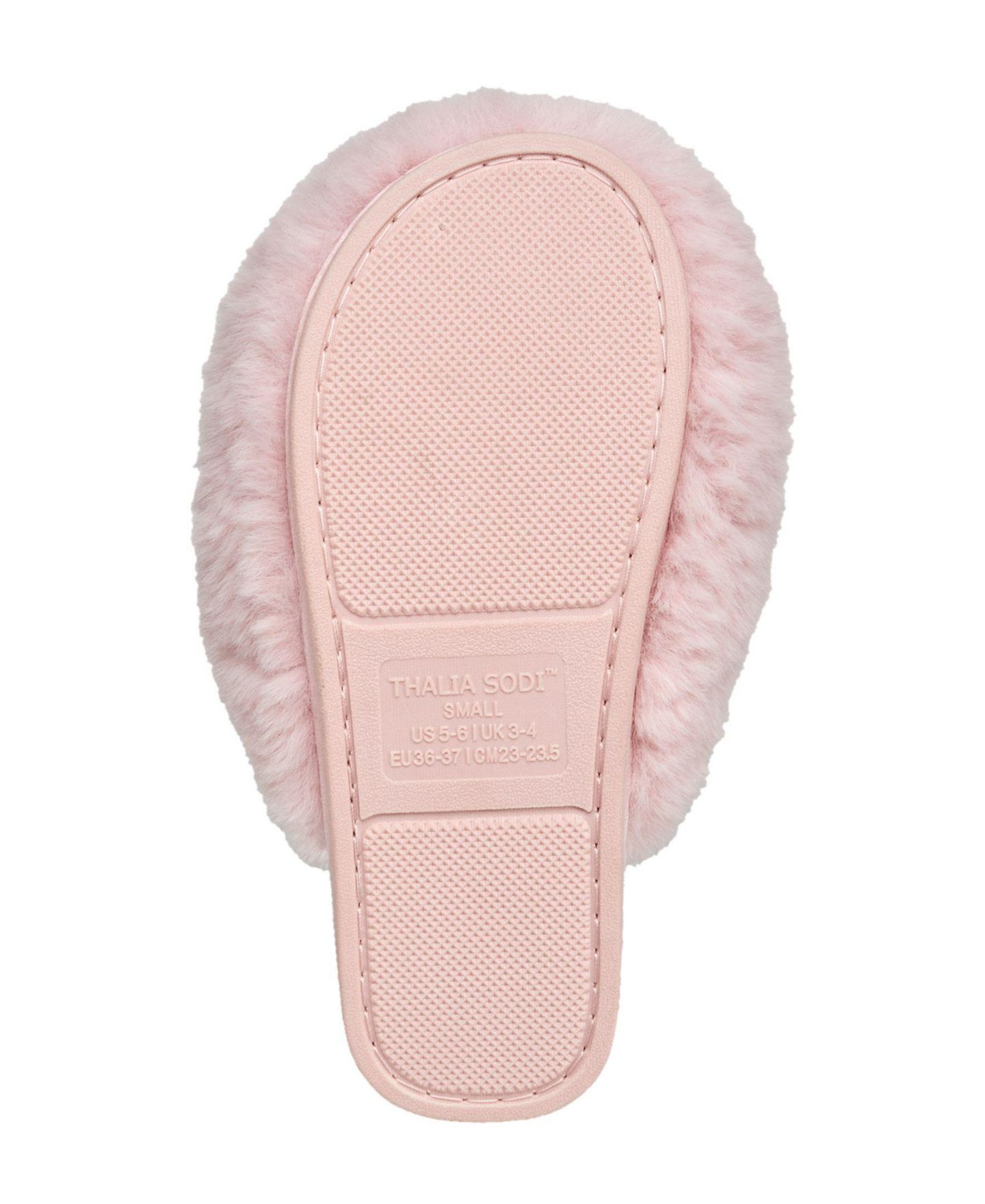 Женские тапочки Thalia Sodi Snowbow Puff Ball with Bow Slipper, цвет: Розовый — фото 6