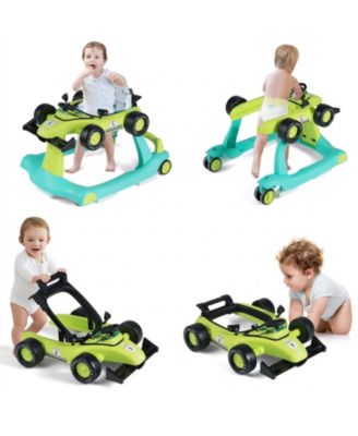 Four-Mode Adjustable Foldable Baby Activity Walker