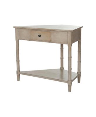 Corner Table with Storage Drawer in Modern Design for Compact Living