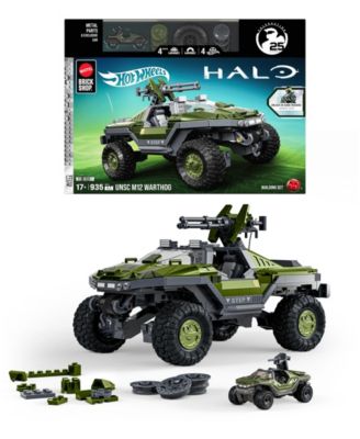 Halo UNSC M12 Warthog Elite 935-Piece Building Set, Ages 17+