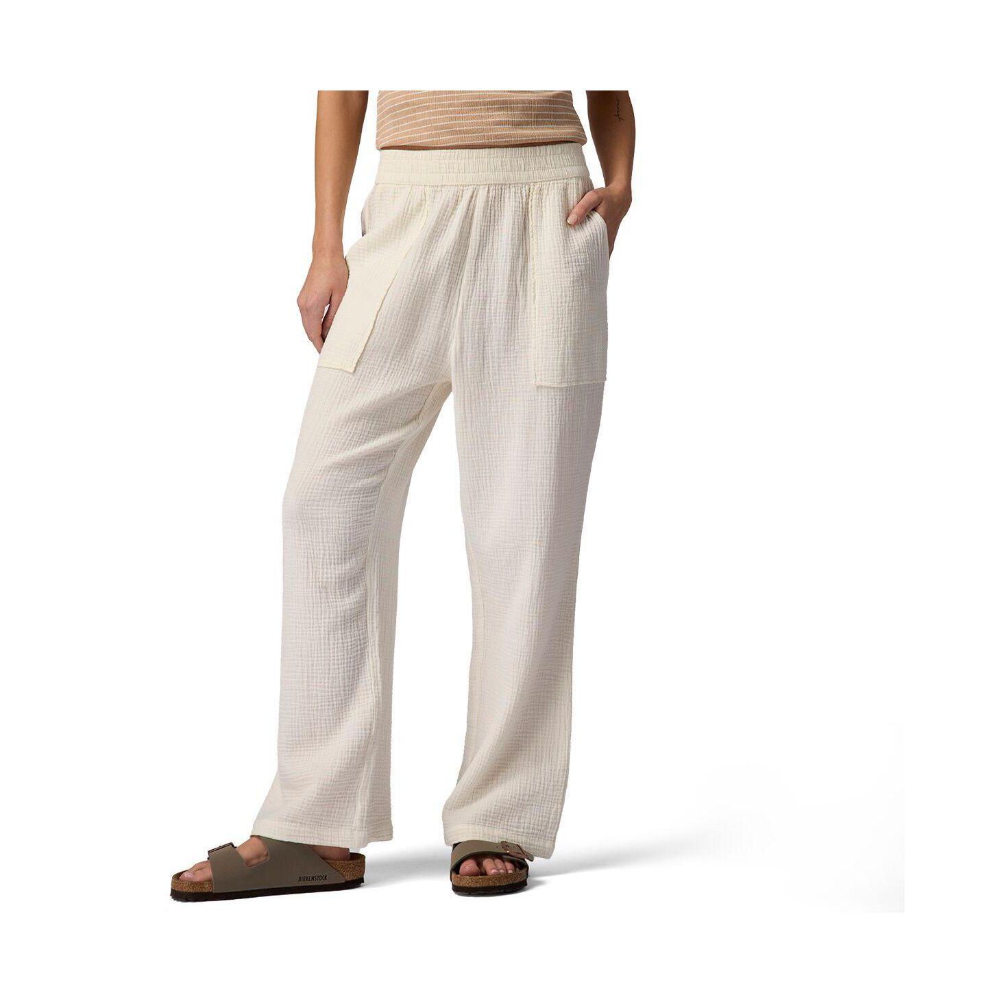 Женские брюки Backcountry BGA Cotton Gauze Pant Casual, цвет: Egret — фото 1