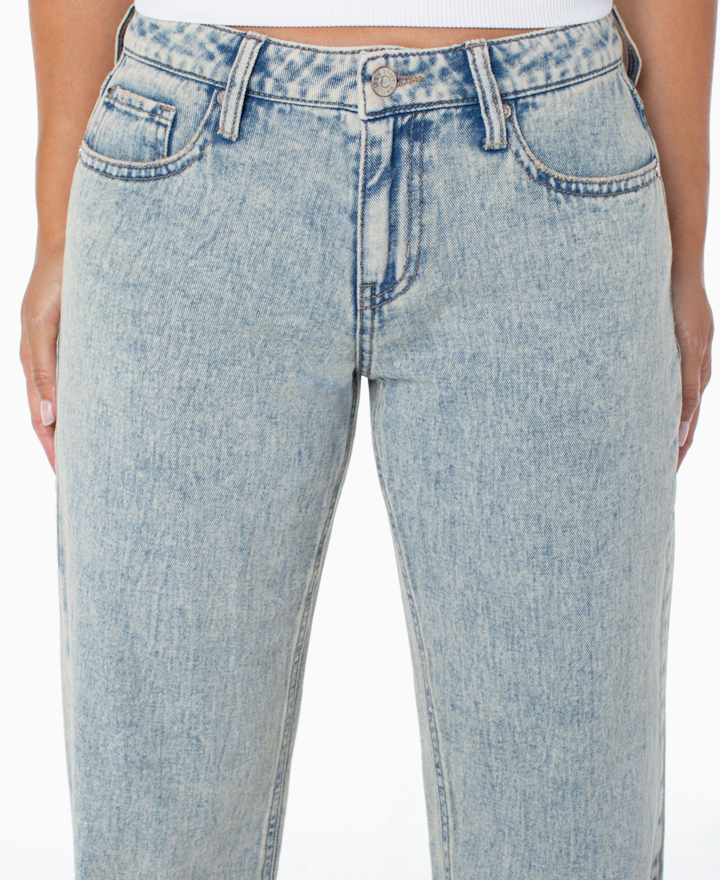 Женские джинсы Celebrity Pink Juniors' Low-Rise Straight-Leg, цвет: Ferron — фото 9