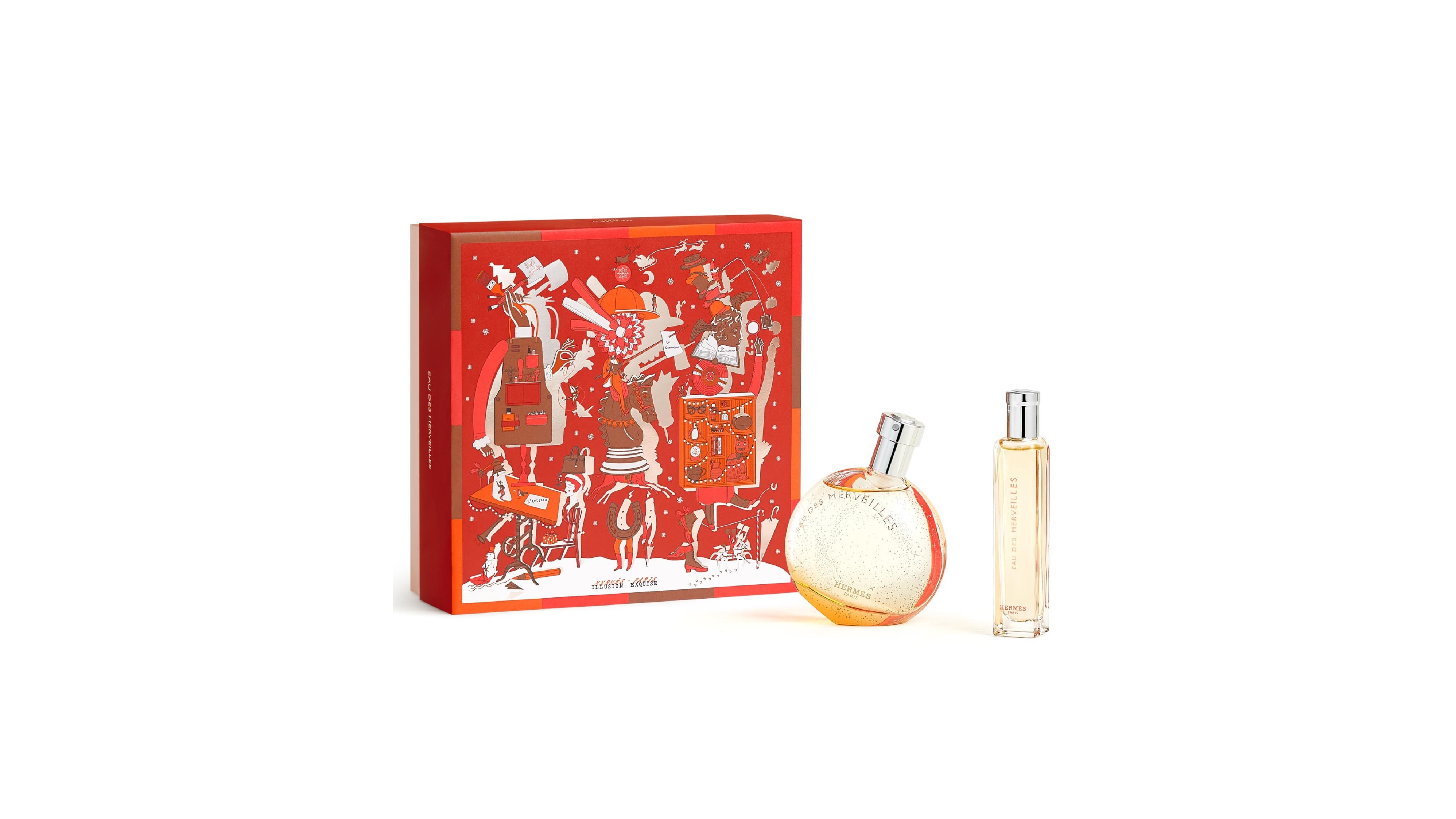 HERMES Eau des Merveilles Eau de Toilette Gift Set