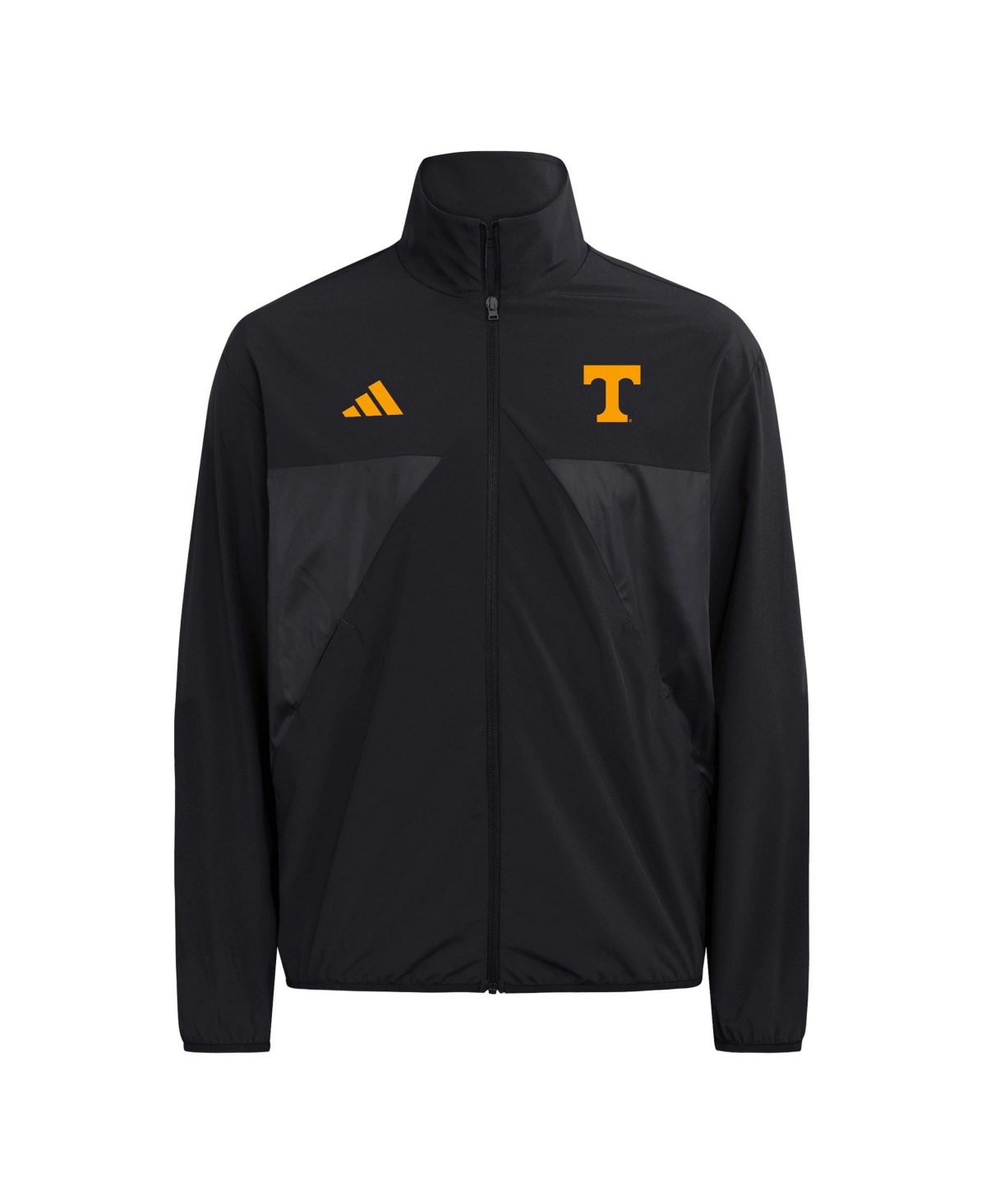 Adidas Men's Black Tennessee Volunteers House Of Tiro Full-Zip Woven Track Jacket - Black
