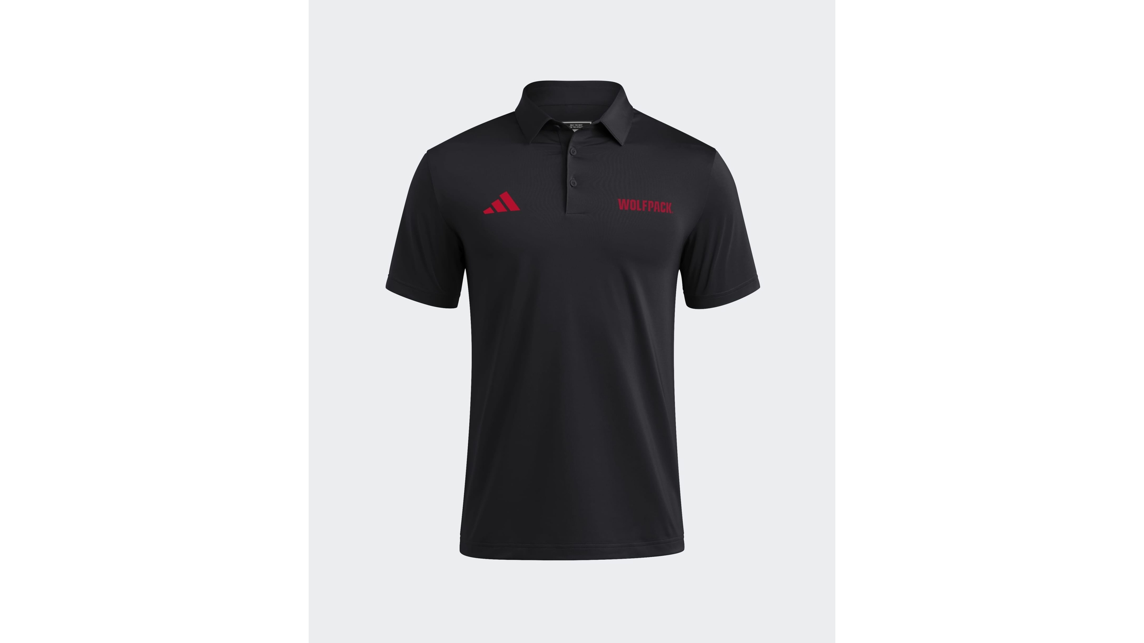 Adidas Men's Black Nc State Wolfpack Ultimate 365 Solid Polo Shirt