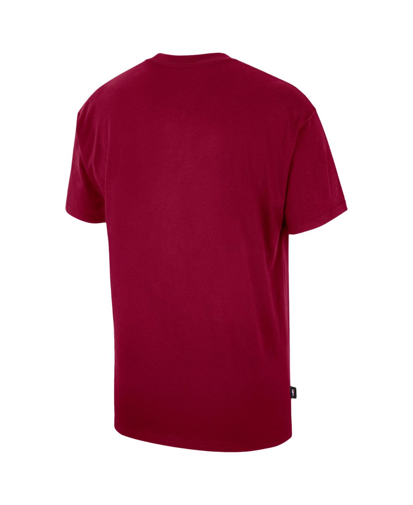 Мужская футболка Nike Wine Cleveland Cavaliers 2026 Standard Issue Practice — фото 3