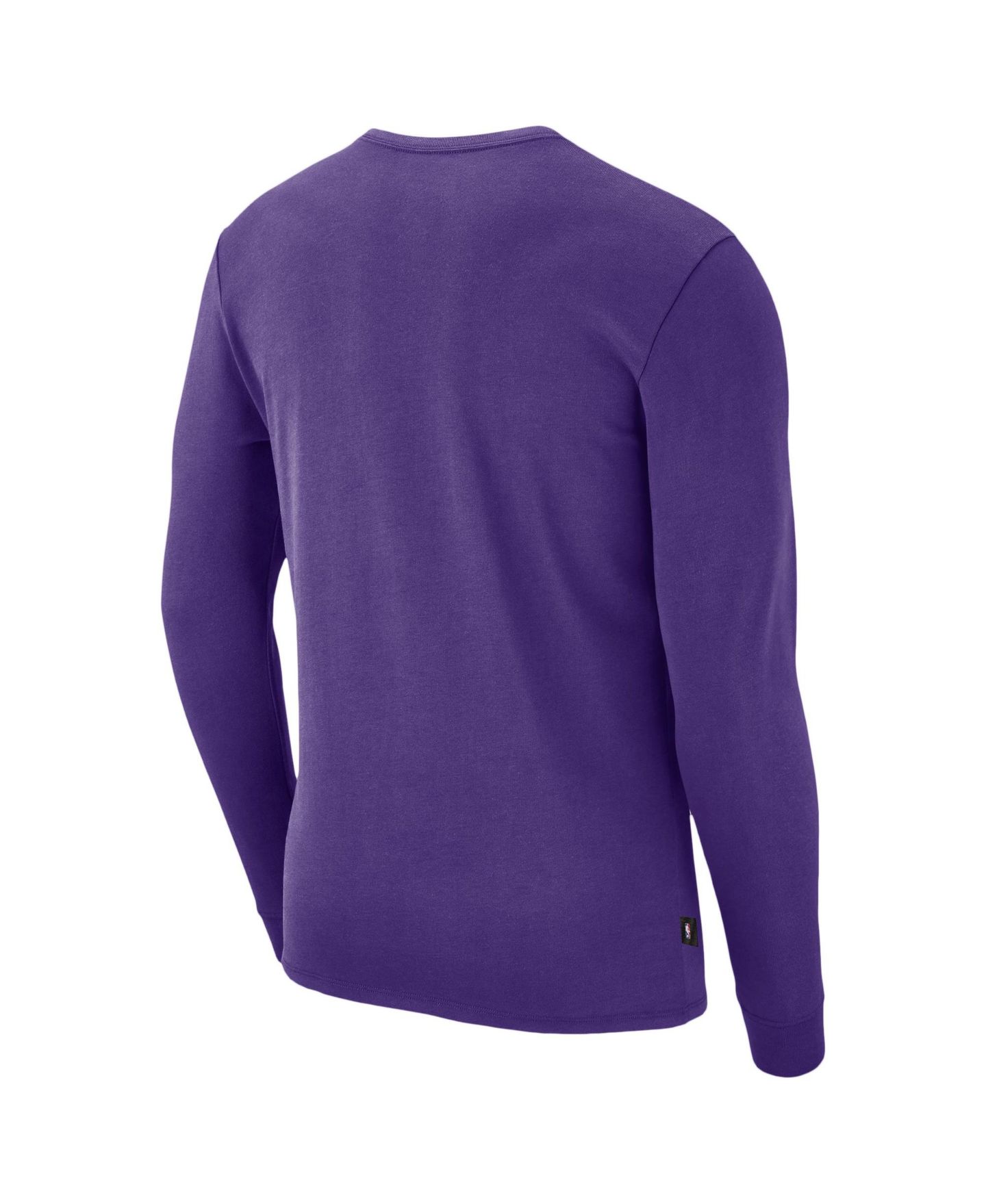 Мужская футболка Nike Purple Los Angeles Lakers 2026 Standard Issue Practice Long Sleeve — фото 3