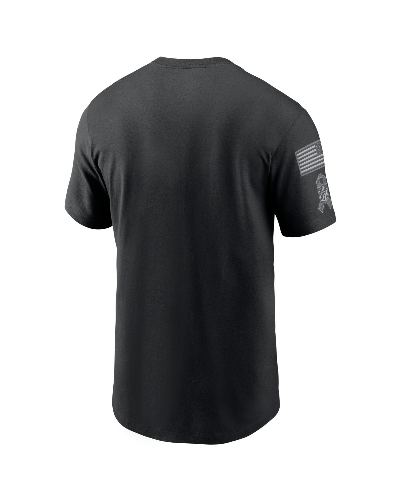 Мужская футболка Nike Black Chicago Bears 2026 Salute to Service Sideline Dri-FIT — фото 4