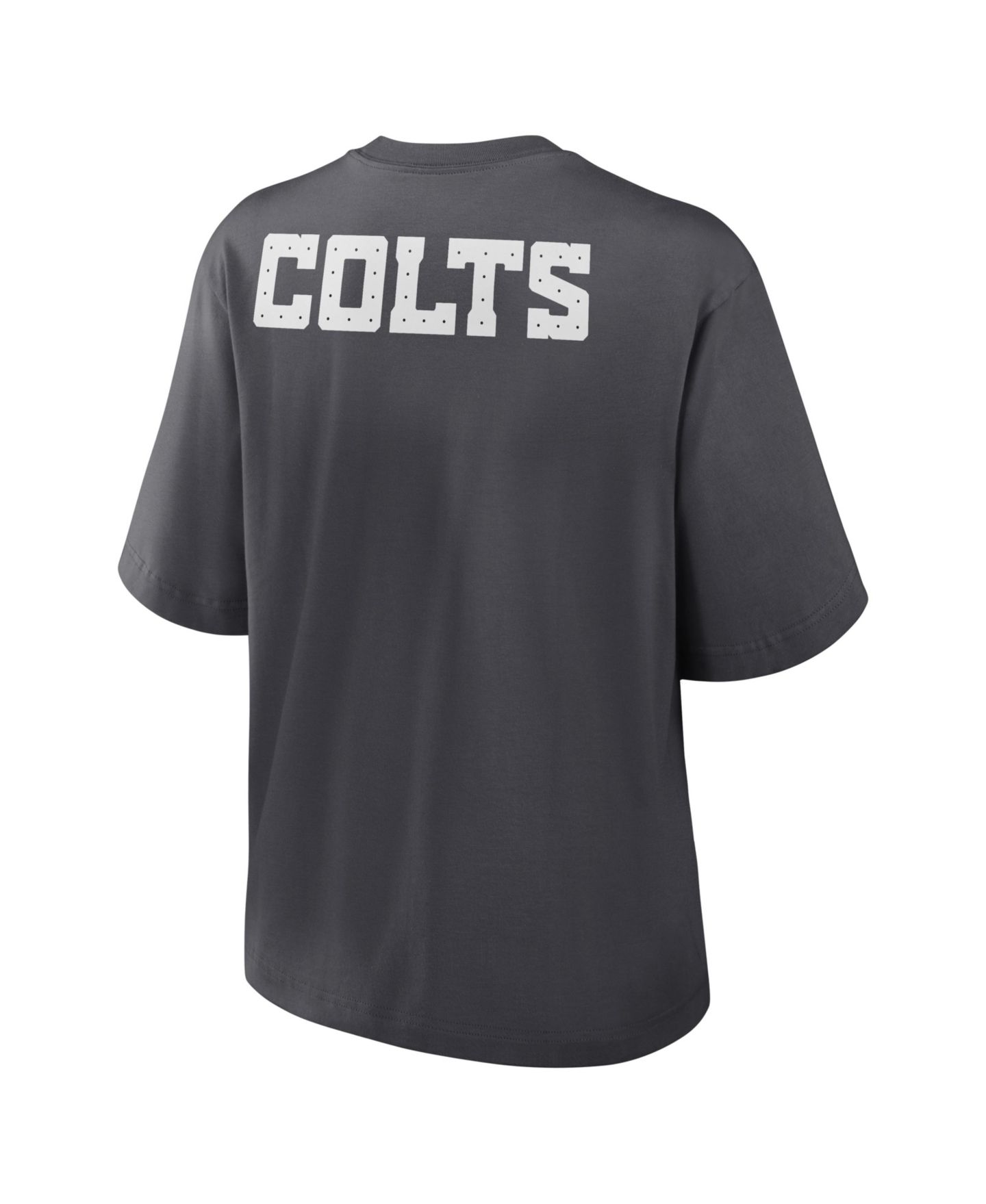 Женская футболка Nike Anthracite Indianapolis Colts 2026 Rivalries Collection Boxy — фото 5