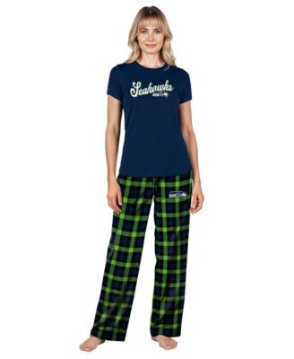 Women's College Navy Seattle Seahawks Highland Sleep Set