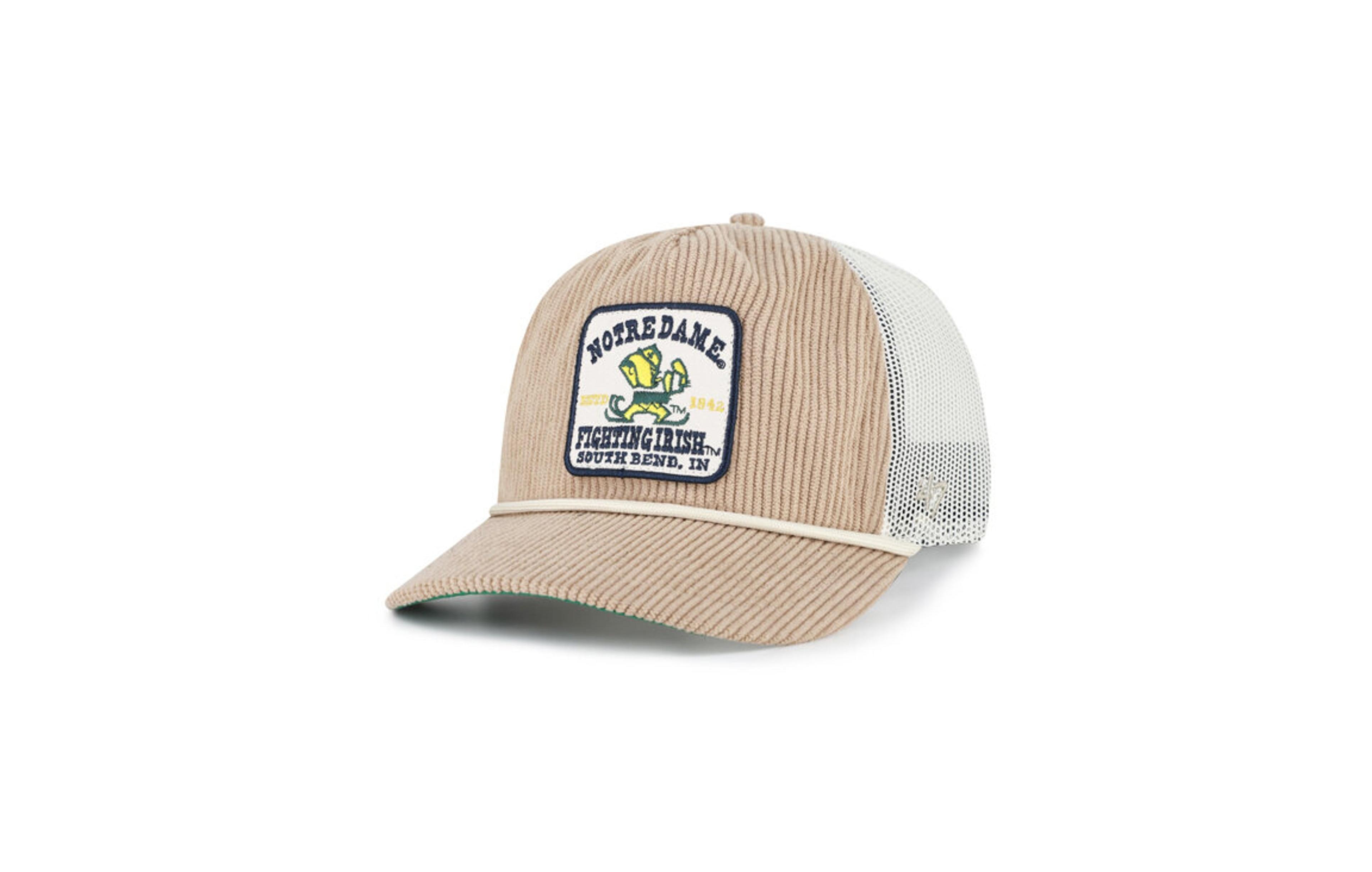 '47 Brand Men's and Women's Khaki Notre Dame Fighting Irish Cordlandia Hitch Adjustable Hat