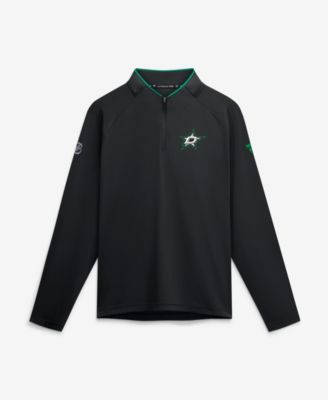 Men's Black Dallas Stars Authentic Pro Rink Lightweight Quarter-Zip Pullover