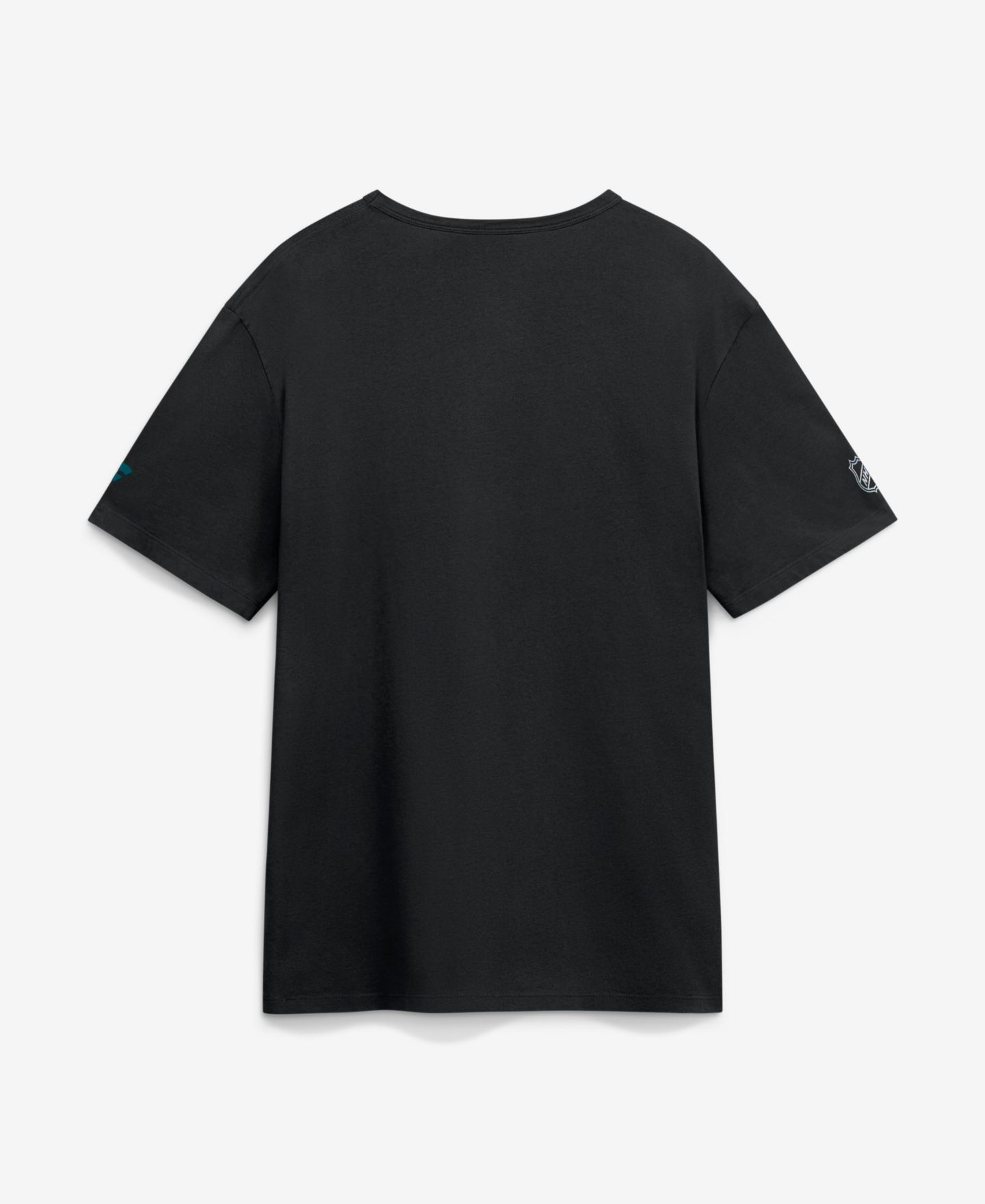 Мужская футболка Fanatics Black San Jose Sharks Authentic Pro Primary Logo — фото 2
