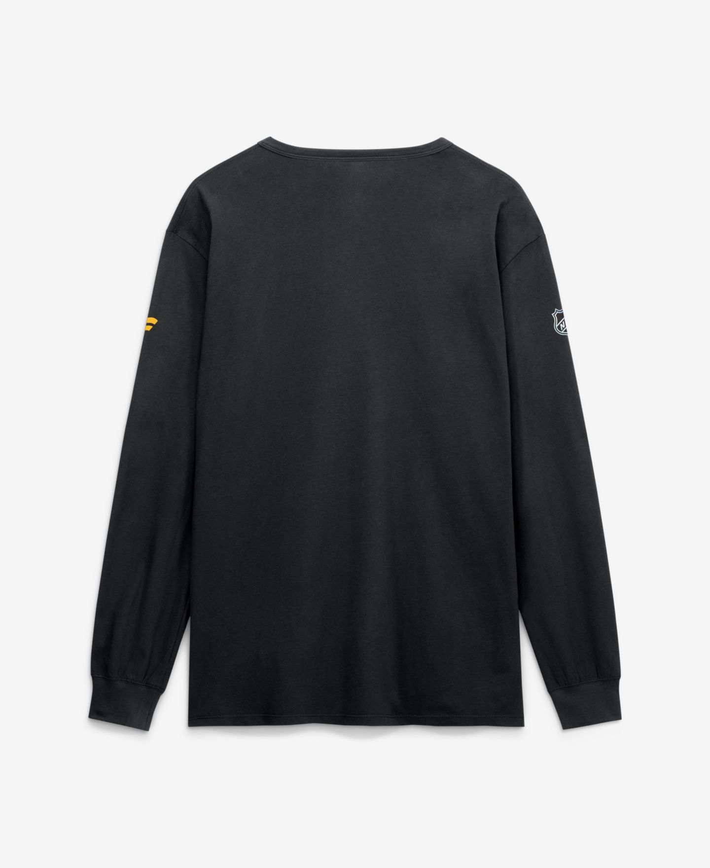 Мужская футболка Fanatics Black Boston Bruins Authentic Pro Primary Logo Long Sleeve — фото 2