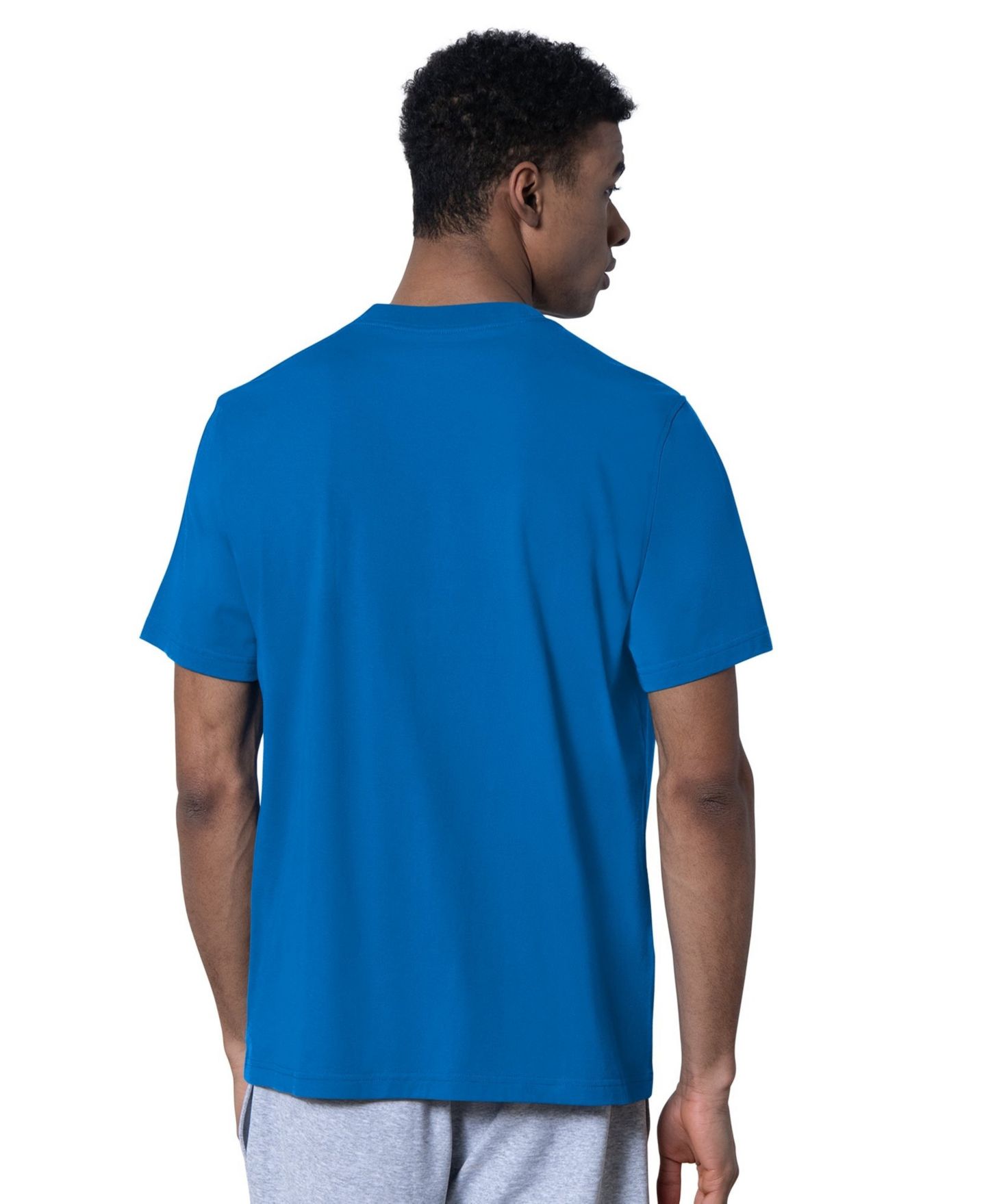 Мужские худи Starter Blue Detroit Lions Logo T-Shirt Set — фото 3