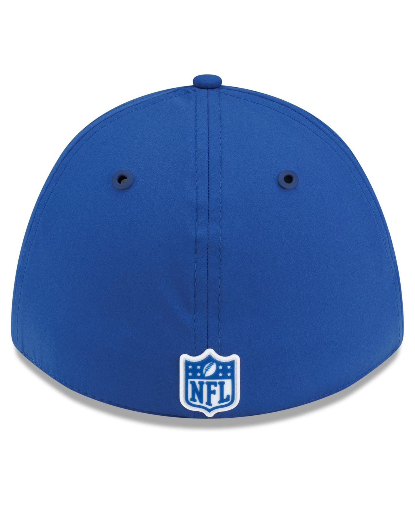 Мужская кепка New Era Royal Indianapolis Colts 2026 Sideline 39THIRTY M-Crown Flex Hat — фото 4