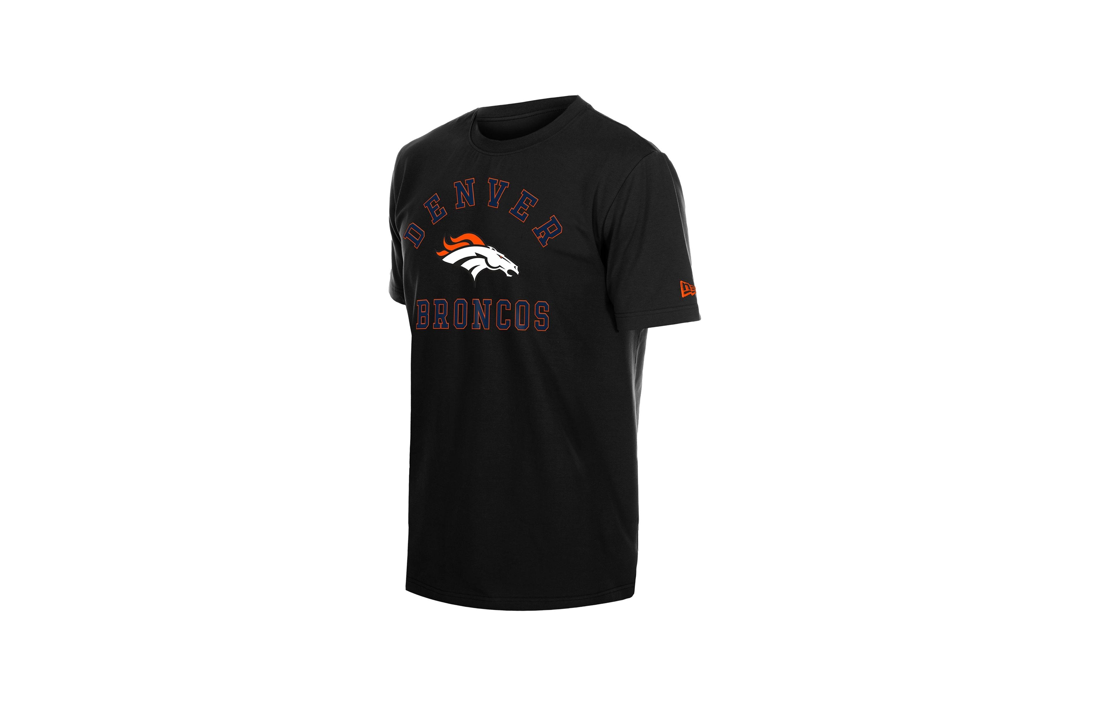 New Era Men's Black Denver Broncos Functional Fandom T-Shirt