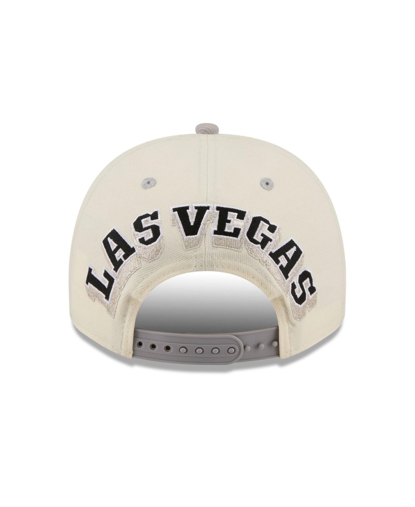 Мужская кепка New Era White Las Vegas Aces Wordmark 9FIFTY A-Frame Snapback Hat — фото 4
