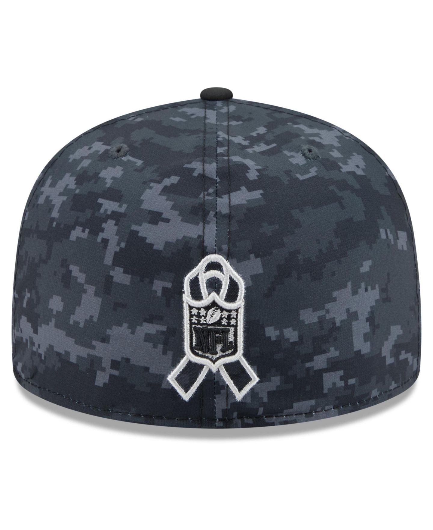 Мужская кепка New Era Black Seattle Seahawks 2026 Salute To Service 59FIFTY Fitted Hat — фото 4