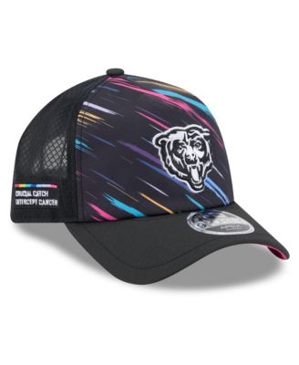 Men's Black Chicago Bears 2026 NFL Crucial Catch 9FORTY Apex Adjustable Hat