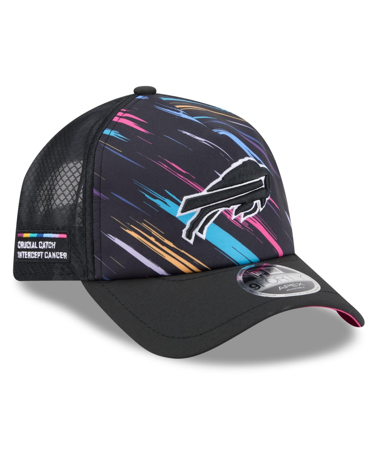 New Era Men's Black Buffalo Bills 2026 Nfl Crucial Catch 9FORTY Apex Adjustable Hat - Black