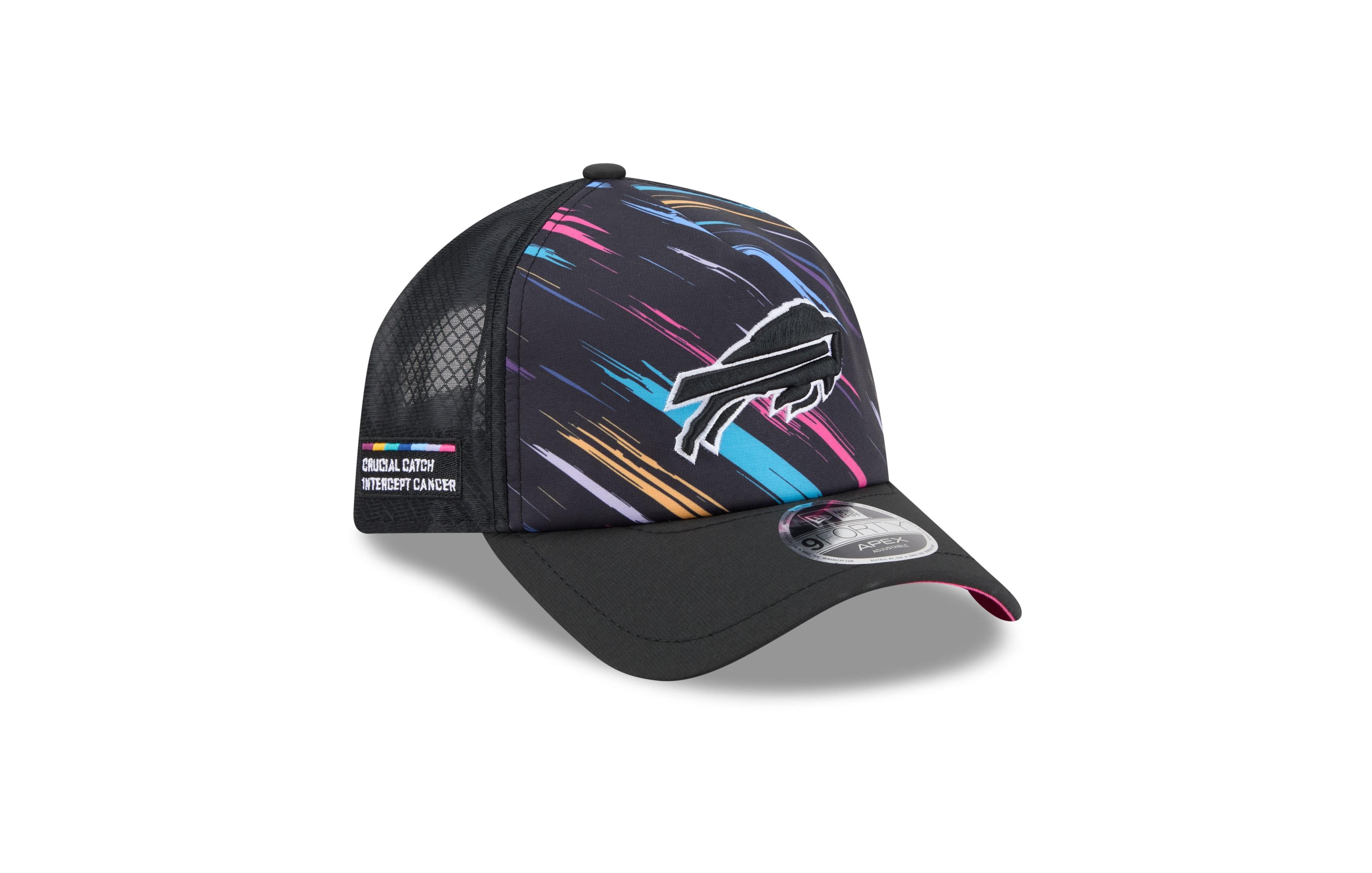 New Era Men's Black Buffalo Bills 2026 Nfl Crucial Catch 9FORTY Apex Adjustable Hat