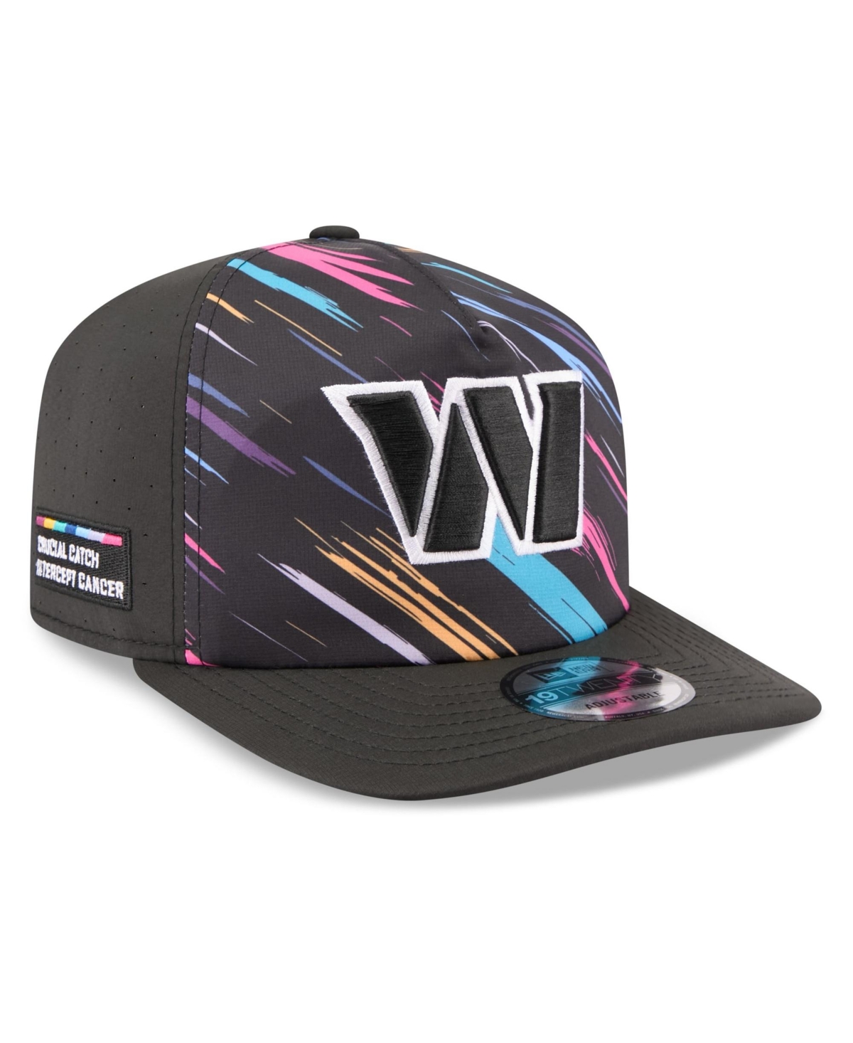 New Era Men's Black Washington Commanders 2026 Nfl Crucial Catch 19TWENTY Adjustable Hat - Black