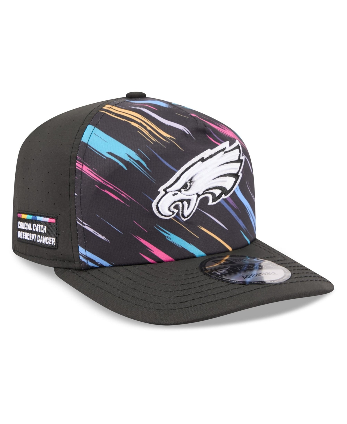 New Era Men's Black Philadelphia Eagles 2026 Nfl Crucial Catch 19TWENTY Adjustable Hat - Black